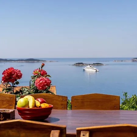 Fortuno-luxury Seaview With Outdoor Jacuzzi Near Dubrovnik Apartment