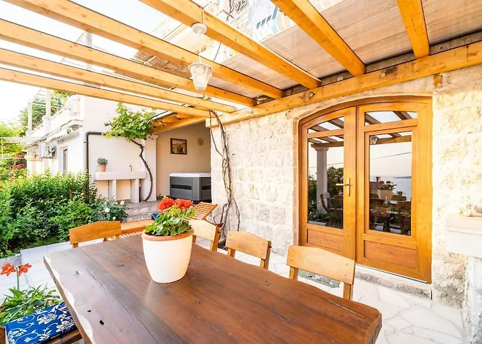 Fortuno-luxury Seaview With Outdoor Jacuzzi Near Dubrovnik Apartment *