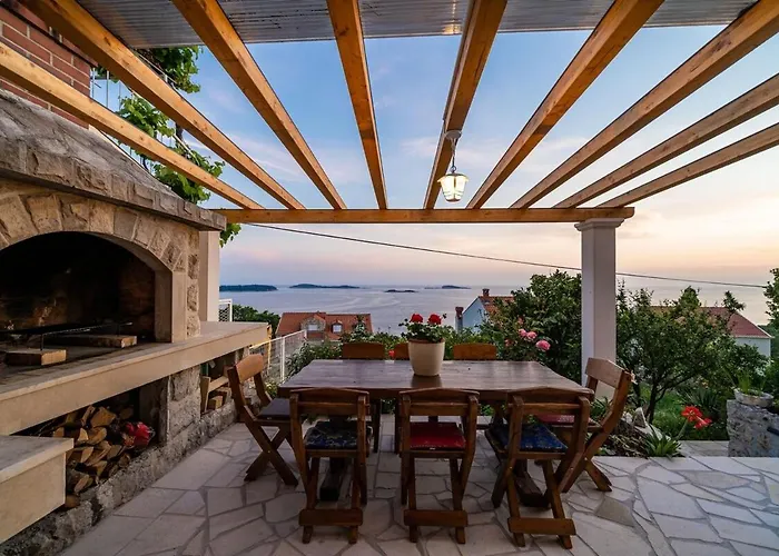 Fortuno-luxury Seaview With Outdoor Jacuzzi Near Dubrovnik Apartment *