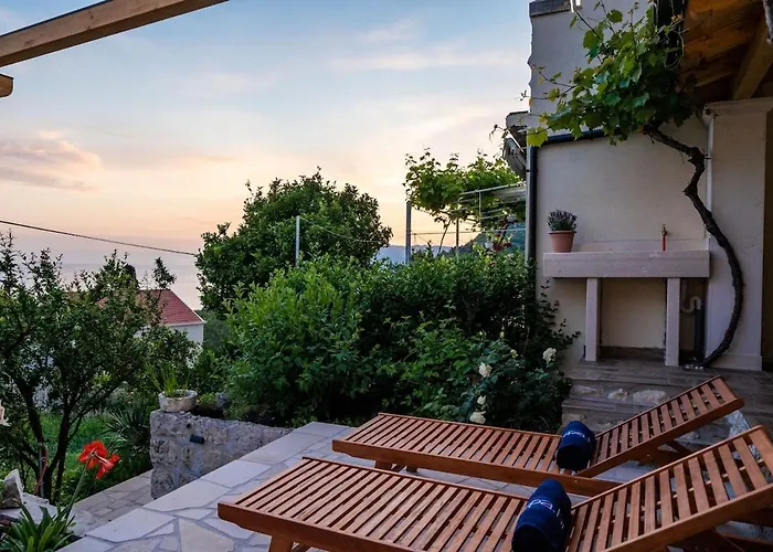 Fortuno-luxury Seaview With Outdoor Jacuzzi Near Dubrovnik Apartment